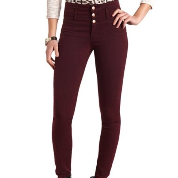 refuge high waist skinny jeans